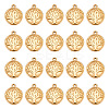 20Pcs 304 Stainless Steel Charms STAS-DC0010-84-1
