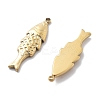 PVD Vacuum Plating 304 Stainless Steel Pendants STAS-R130-19G-2