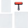 4Pcs 4 style Flat Rectangle Acrylic Board DIY-FH0002-97-1