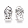 Tibetan Style Alloy Charms TIBEP-S319-091AS-RS-1