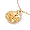 Ion Plating(IP) 304 Stainless Steel Pendant Necklace for Men Women STAS-H169-01H-2