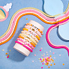8 Strands Imitation Jelly Handmade Polymer Clay Beads Strands CLAY-TA0001-47A-7