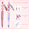 DIY Valentine's Day Personalized Beadable Pen Sets DIY-YW0012-95-4
