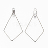 304 Stainless Steel Wire Pendants STAS-T051-002-3