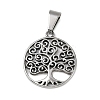 Tarnish Resistant 316 Surgical Stainless Steel Pendants STAS-L186-053P-2