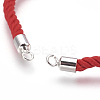 Cotton Cord Bracelet Making KK-F758-03F-P-2