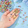 360Pcs 9 Colors Transparent & Printed Acrylic Beads OACR-DC0001-40-3