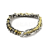 Men's Alloy Dragon Wrap Chain Bracelet BJEW-A129-01-1