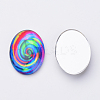 Glass Cabochons GGLA-Q042-18x25-A03-1