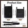 Medieval Viking PU Leather Belt Skirt AJEW-WH20077-031A-2