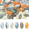 60Pcs 6 Colors Transparent Electroplate Glass Beads EGLA-YW0005-38-1