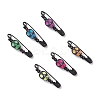 Halloween Theme Skull Iron Pendants PALLOY-JF04181-1