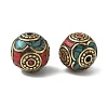 Handmade Tibetan Style Beads KK-Z157-02AG-02-1