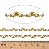 304 Stainless Steel Moon Link Chains CHS-A017-02A-G-3