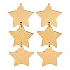 304 Stainless Steel Stud Earrings for Women EJEW-A116-01B-G-1