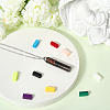 304 Stainless Steel Hollow Cloud Column Perfume Bottle Pendant Necklaces NJEW-SC0001-47A-3
