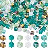 300Pcs 6 Colors Electroplate Glass Beads EGLA-SC0001-36A-1