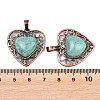 Natural Amazonite Pendants G-A315-04E-R-3