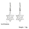 304 Stainless Steel Dangle Earrings FS-WGD23E6-01-2