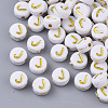 Plating Acrylic Beads X-PACR-R242-01J-1