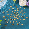 54Pcs 9 Styles Brass Bead Caps KK-TA0003-43-5