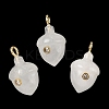 Natural Quartz Crystal Pendants GG-CBA105B-04Q-G-1
