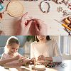 2 Styles Wooden Weaving Beading Loom Kit TOOL-NB0001-63-5