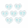 Transparent Resin Pendants RESI-N030-001C-1
