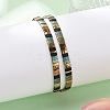 Vintage Ethnic Style Adjustable Glass Tila Beaded Handmade Slider Bracelets for Women LS-ZN9527-1-2
