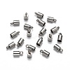 Tarnish Resistant 304 Stainless Steel Cord Ends X-STAS-M242-12-2