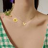 Brass Filigree Pendants KK-NB0002-18-5
