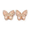 Handmade Polymer Clay Rhinestone Beads CLAY-NH0001-11B-1