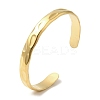304 Stainless Steel Cuff Bangles BJEW-K267-03G-3