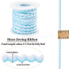 Two Tone Polyester Wavy Fringe Trim Ribbon OCOR-GF0003-97D-2