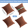 4Pcs Lint Cloth Bracelet and Watch Pillow Jewelry Displays FIND-BBC0004-32C-2