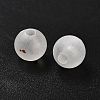 Frosted Transparent Acrylic Beads X1-OACR-F013-13L-3