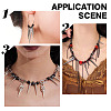 70Pcs 7 Style 304 & 201 Stainless Steel Pendants STAS-AR0002-06-7