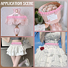 10M Polyester Pleated Lace Trim OCOR-CY0002-17A-4