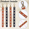 4Pcs 2 Colors Alloy Leather Threader AJEW-CL0001-16-5
