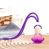 8ML Polygon Glass Perfume Bottles Air Freshener Diffuser Bottle Hanging Ornamen PW-WGF8FD9-02-1