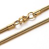 304 Stainless Steel Snake Chains Bracelets BJEW-O091-06G-2