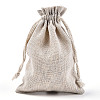 Cotton Cloth Packing Pouches Drawstring Bags ABAG-R011-10X14-01-3