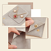 Lint Cloth Jewelry Gift Pouches with Snap Fastener ABAG-WH0045-08C-4