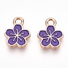 Alloy Enamel Charms ENAM-T022-07E-1