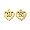 Ion Plating(IP) 304 Stainless Steel Pendants STAS-I671-33G-1