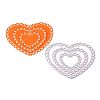 Heart Frame Carbon Steel Cutting Dies Stencils X-DIY-M011-22-3