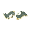 Alloy Enamel Pendants ENAM-F144-09G-3
