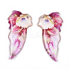 Epoxy Resin Pendants RESI-T057-28B-1