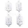 Non-Tarnish 201 Stainless Steel Pendants STAS-N098-260P-2