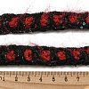 Two Tone Polyester Crochet Lace Trim OCOR-Q058-08-3